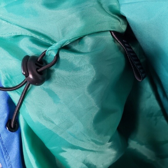 Encrypted Mens Loyalty Plaid Gingham Hoodie Marine Winf Btraker Jacket Size-L - Picture 14 of 14